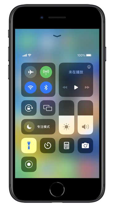 郎溪苹果14维修分享苹果iPhone 14 Pro手电筒开启方法 